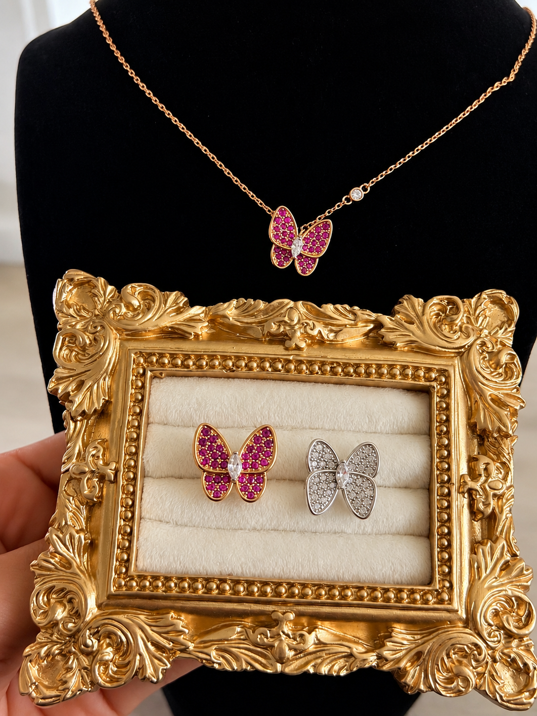 Butterfly Adjustable Ring