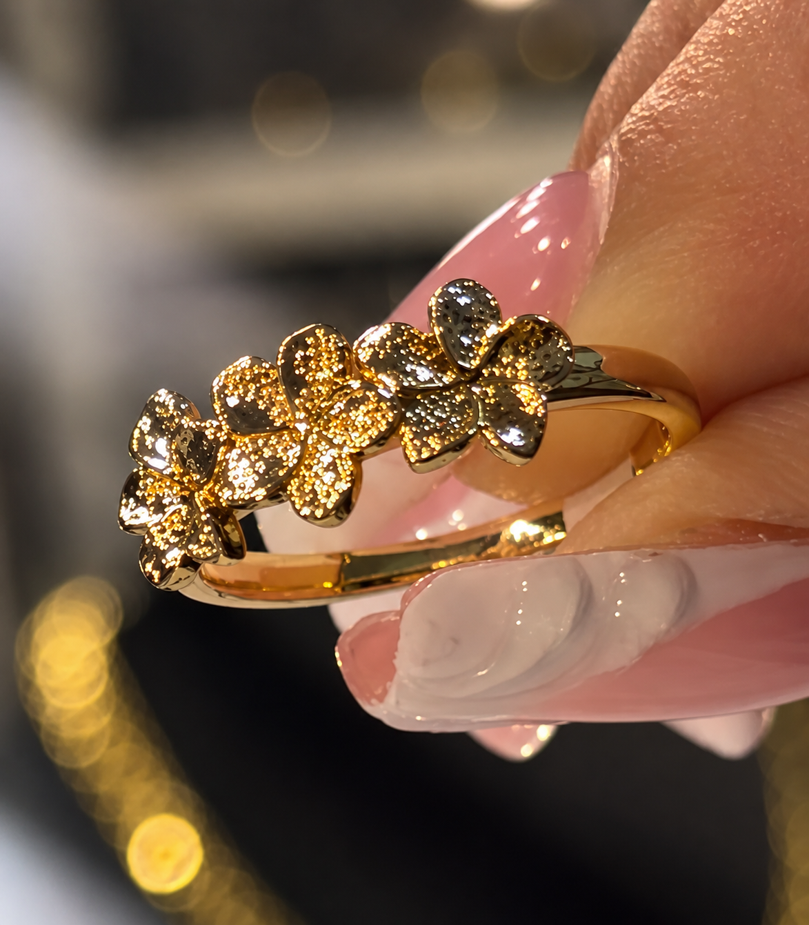 Mini Hibiscus Ring