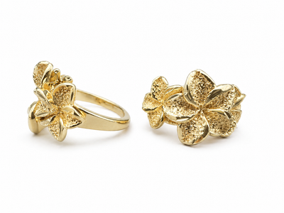 3 Hibiscus Ring