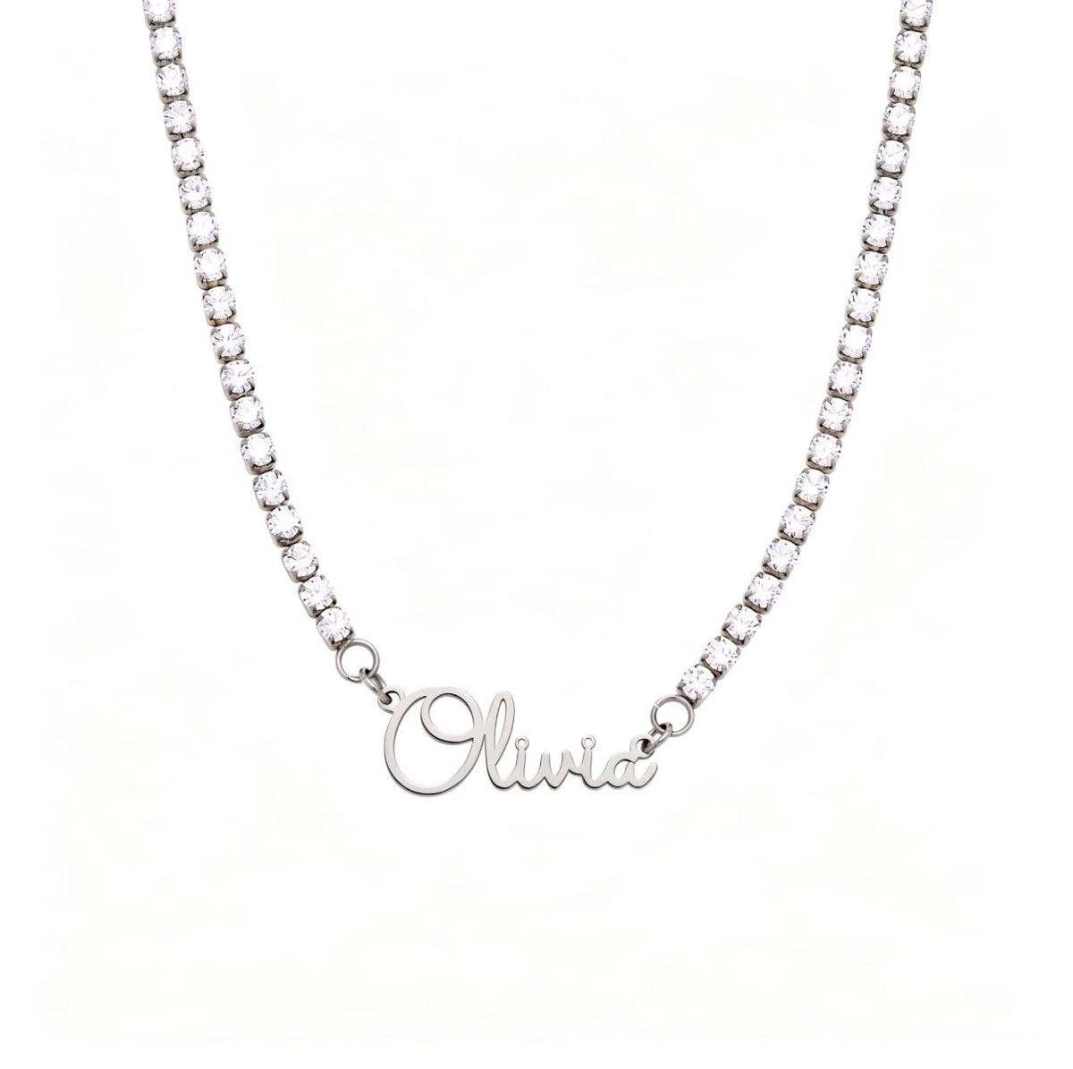 Tennis Name Necklace