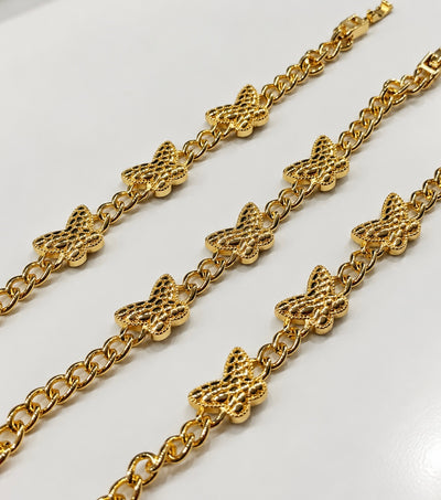 Butterfly Nugget Bracelet