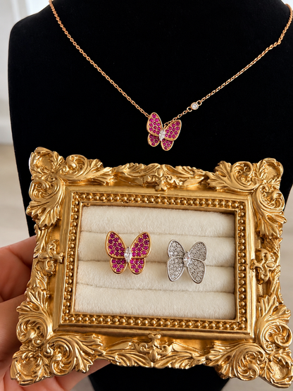 Butterfly Adjustable Ring