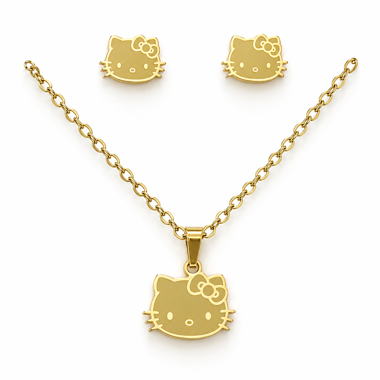 Kitty Set Gold