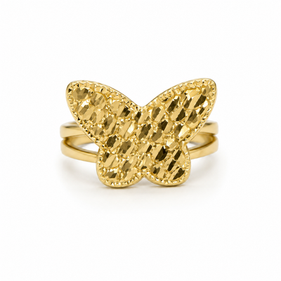 Butterfly Nugget Ring