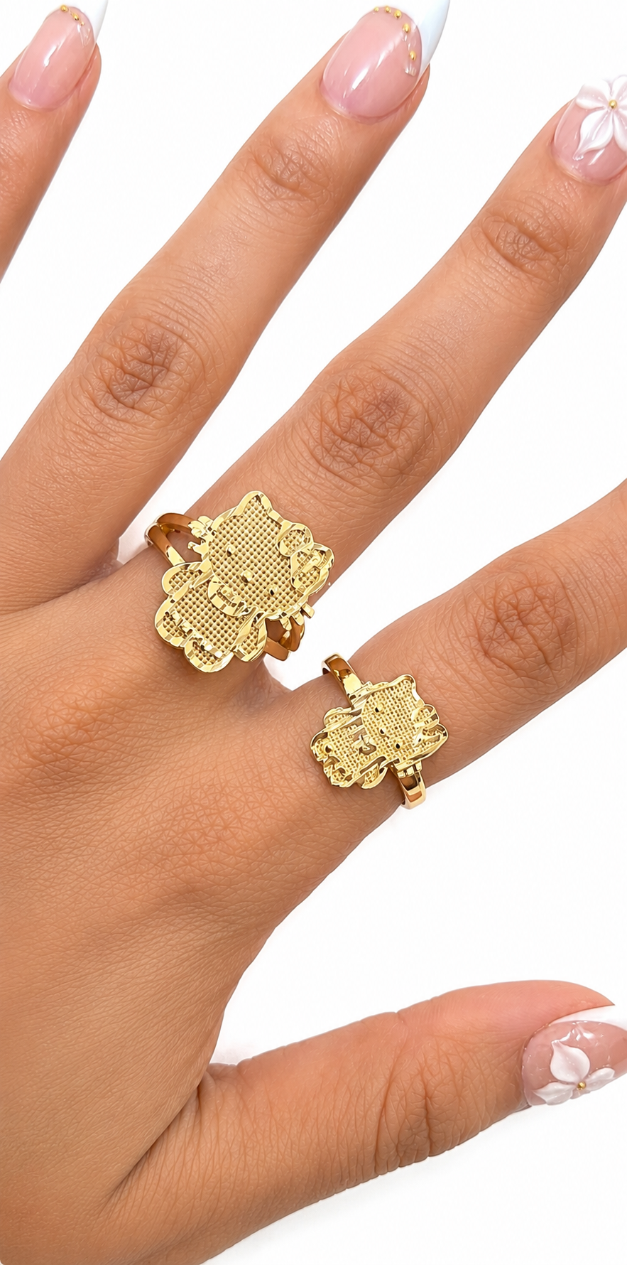 Small Kitty Nugget Ring