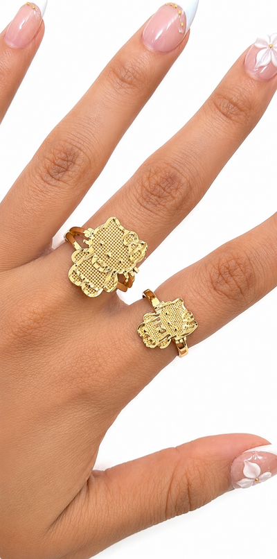 Small Kitty Nugget Ring