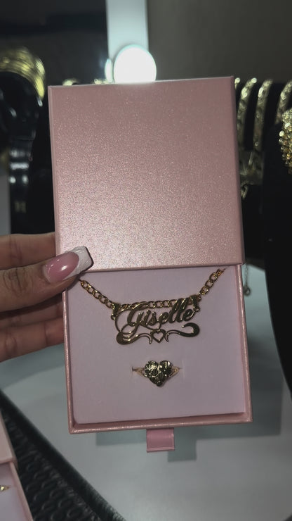Heart Name Necklace